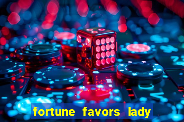 fortune favors lady nikuko legendado pt br